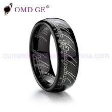 Hot Sale Men′s Jewelry Tungsten Rings Lord of The Rings